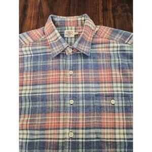 Faherty flannel shirt mens size XL